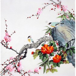 Chinese Flowers&Trees Painting - CNAG010363