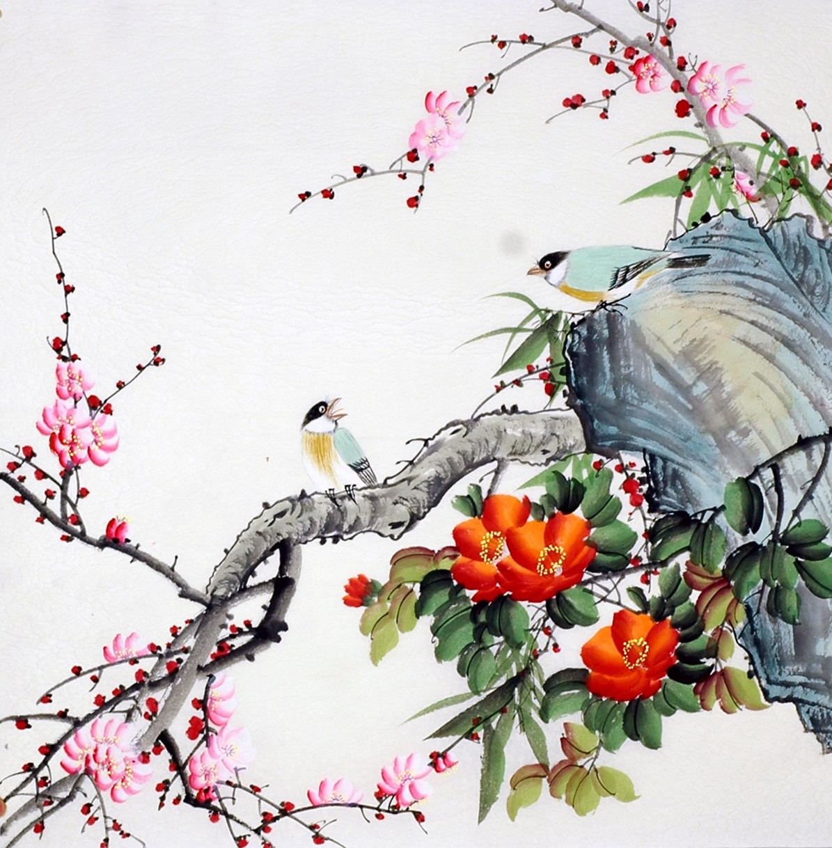 Chinese Flowers&Trees Painting - CNAG010363