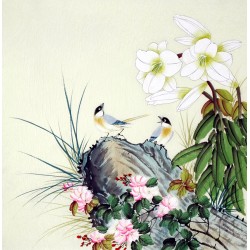 Chinese Flowers&Trees Painting - CNAG010369