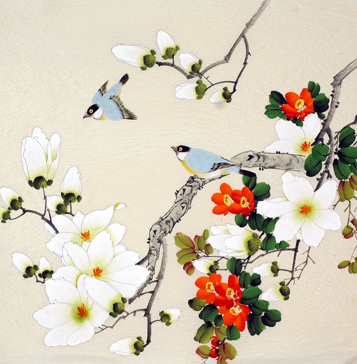 Chinese Flowers&Trees Painting - CNAG010370