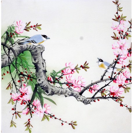 Chinese Flowers&Trees Painting - CNAG010373