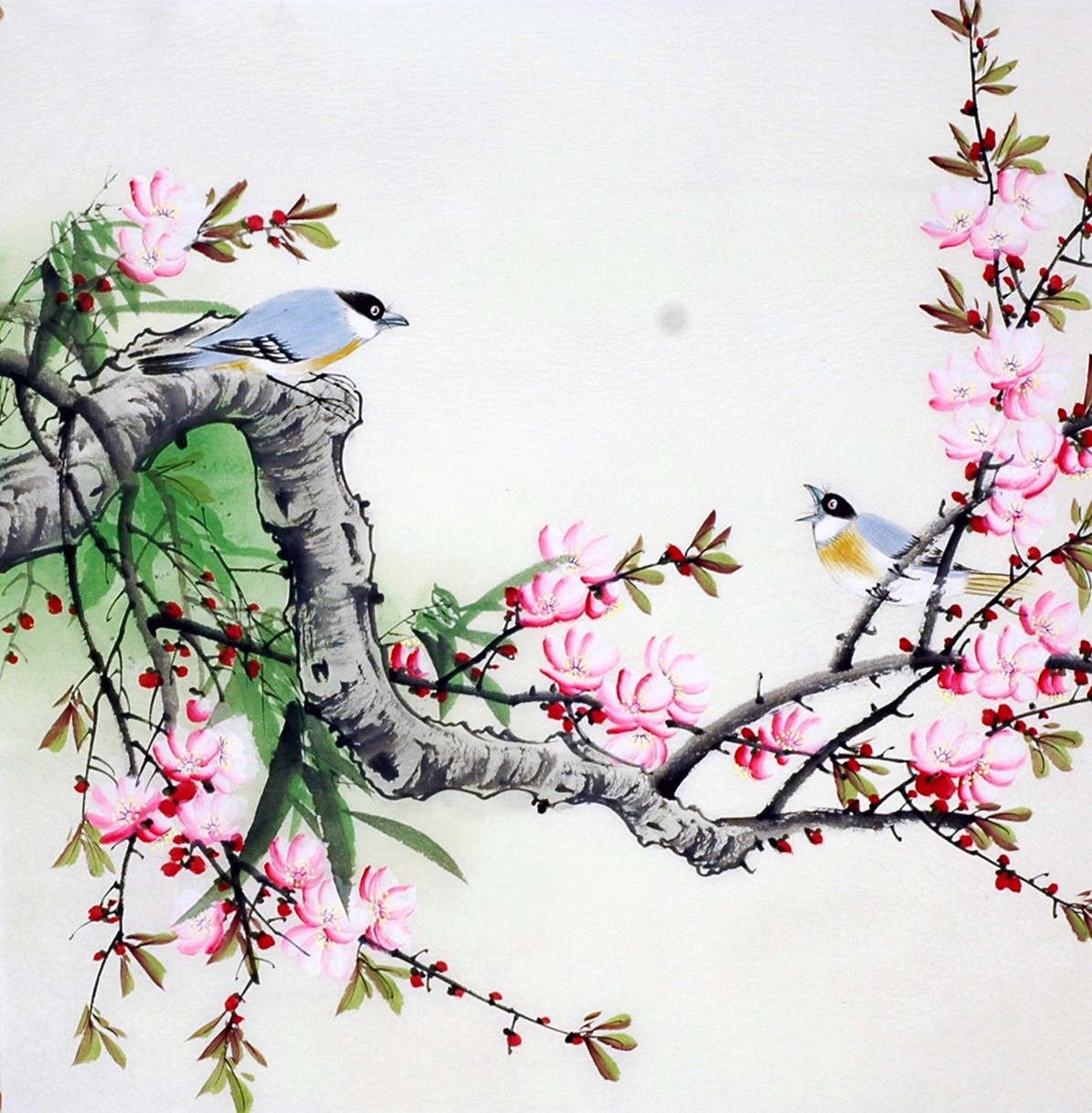 Chinese Flowers&Trees Painting - CNAG010373