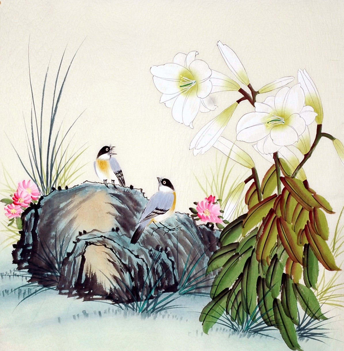 Chinese Flowers&Trees Painting - CNAG010379