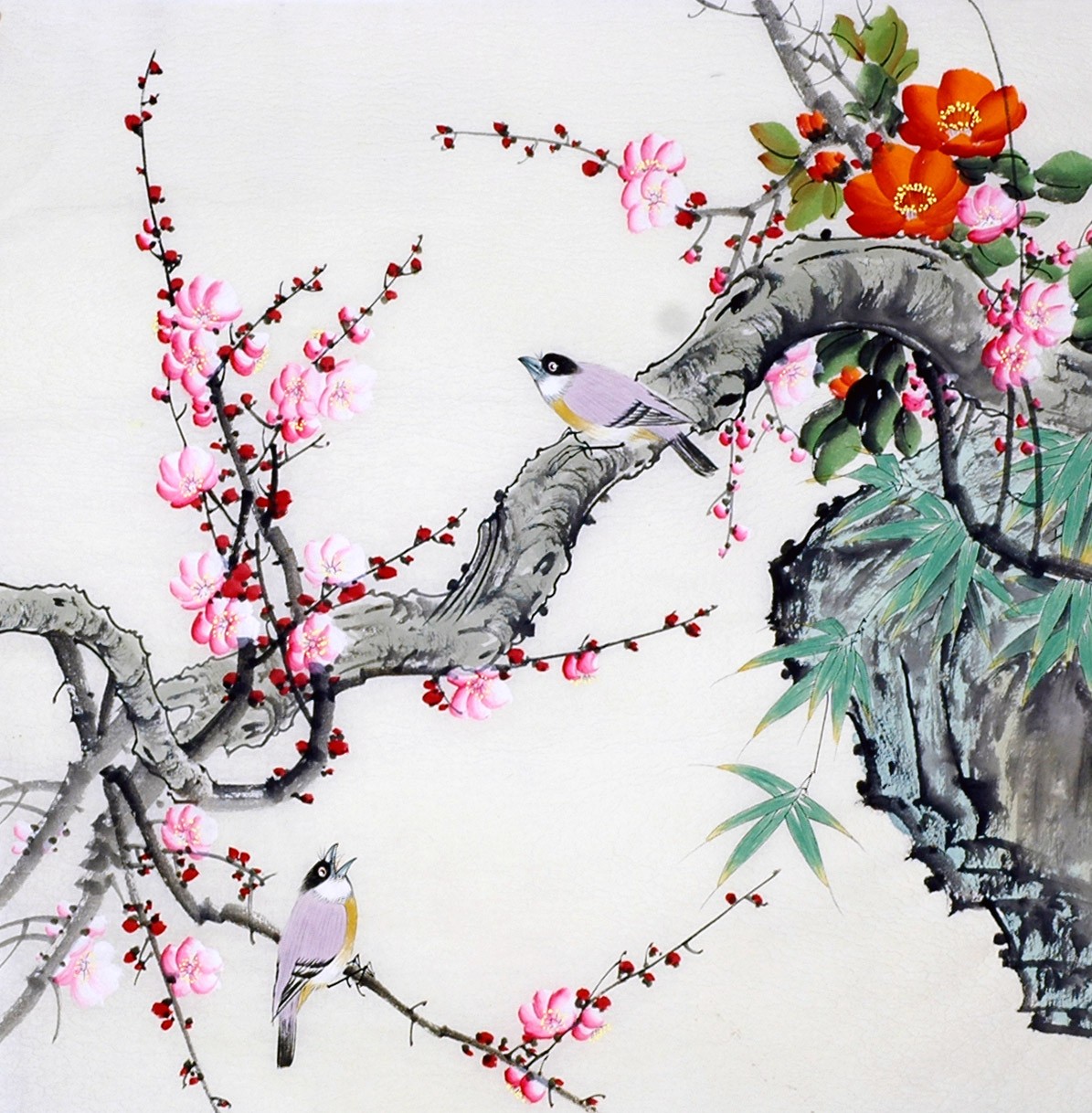 Chinese Flowers&Trees Painting - CNAG010380