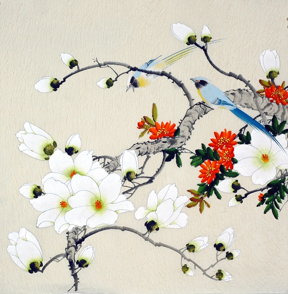 Chinese Flowers&Trees Painting - CNAG010383