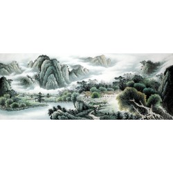 Chinese Landscape Painting - CNAG010389