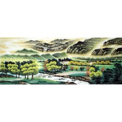 Chinese Landscape Painting - CNAG010392