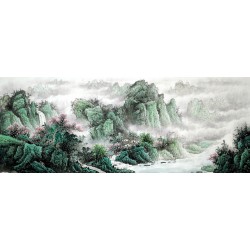 Chinese Landscape Painting - CNAG010393