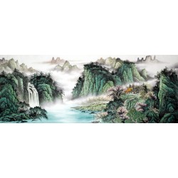 Chinese Landscape Painting - CNAG010394