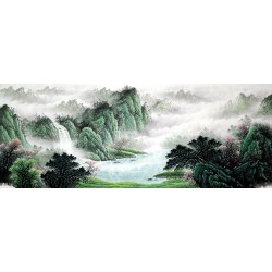 Chinese Landscape Painting - CNAG010396