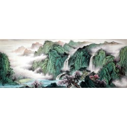 Chinese Landscape Painting - CNAG010397