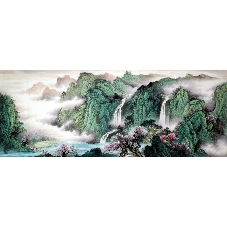 Chinese Landscape Painting - CNAG010397