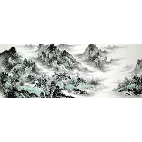 Chinese Landscape Painting - CNAG010399