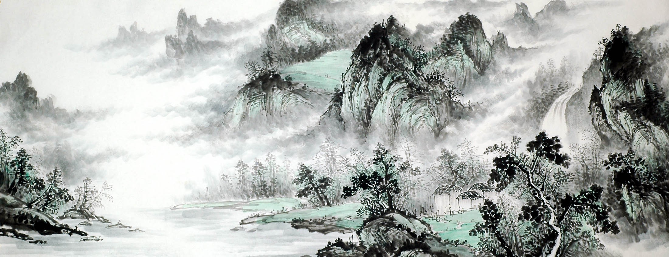 Chinese Landscape Painting - CNAG010401