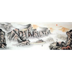 Chinese Landscape Painting - CNAG010402