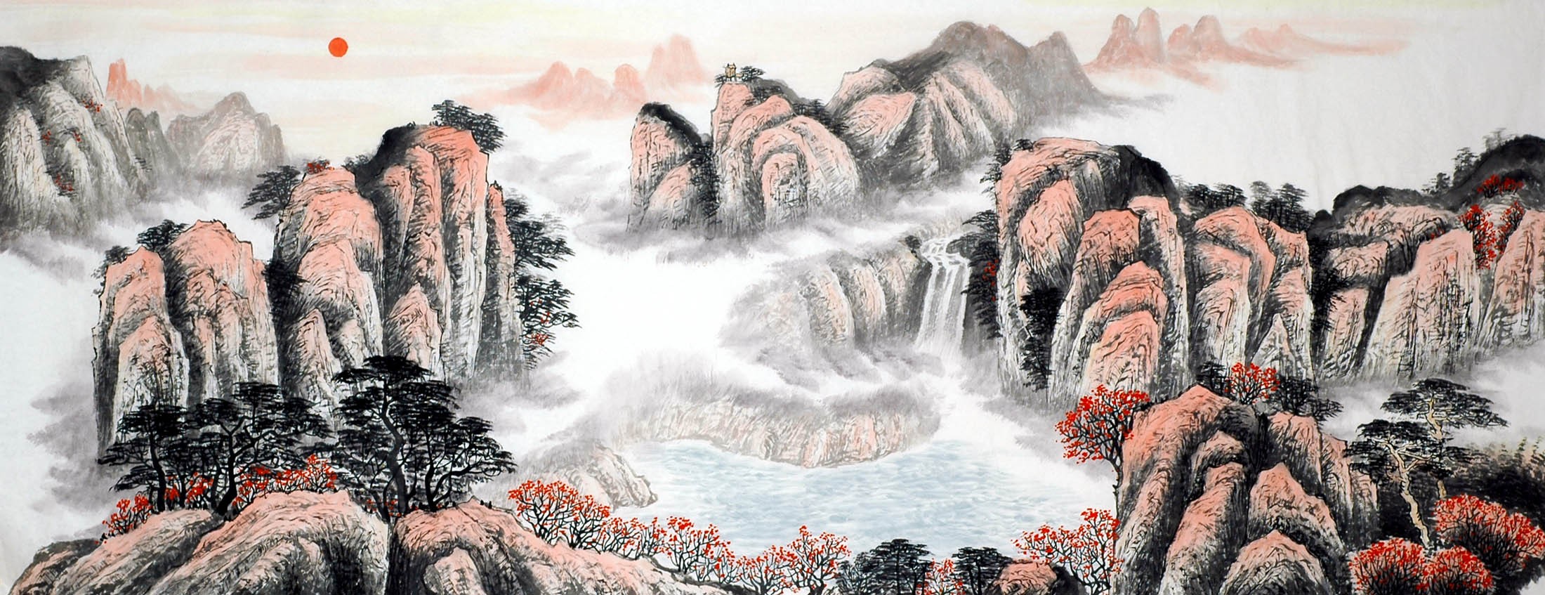Chinese Landscape Painting - CNAG010403