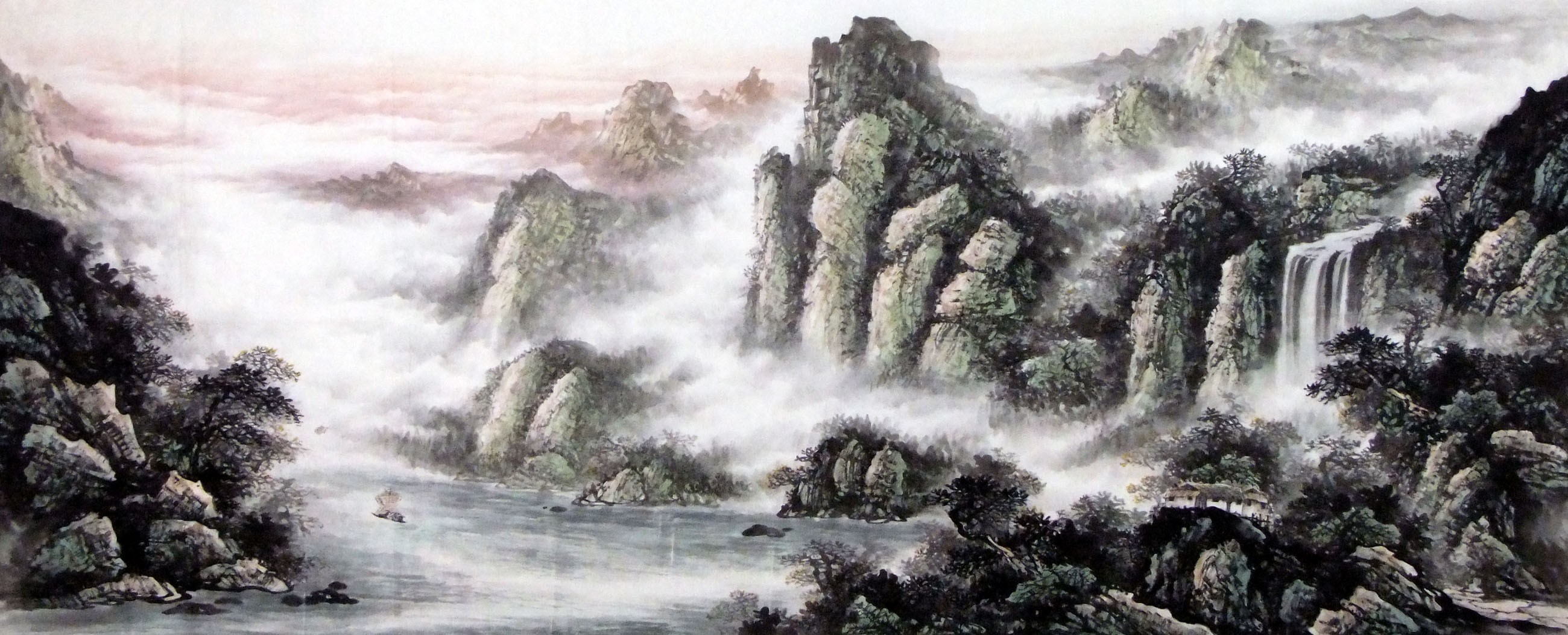 Chinese Landscape Painting - CNAG010409