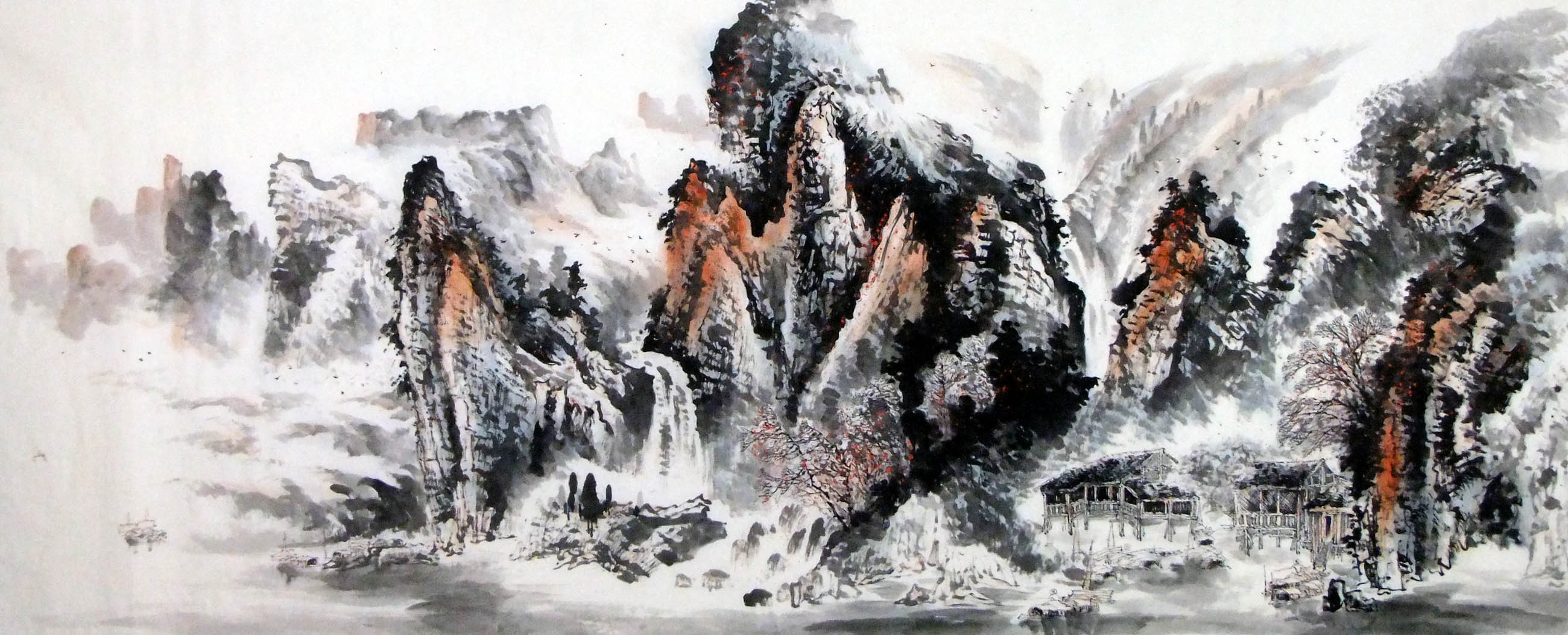 Chinese Landscape Painting - CNAG010411