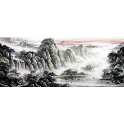 Chinese Landscape Painting - CNAG010412