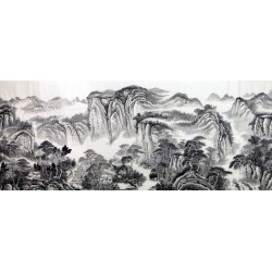Chinese Landscape Painting - CNAG010413