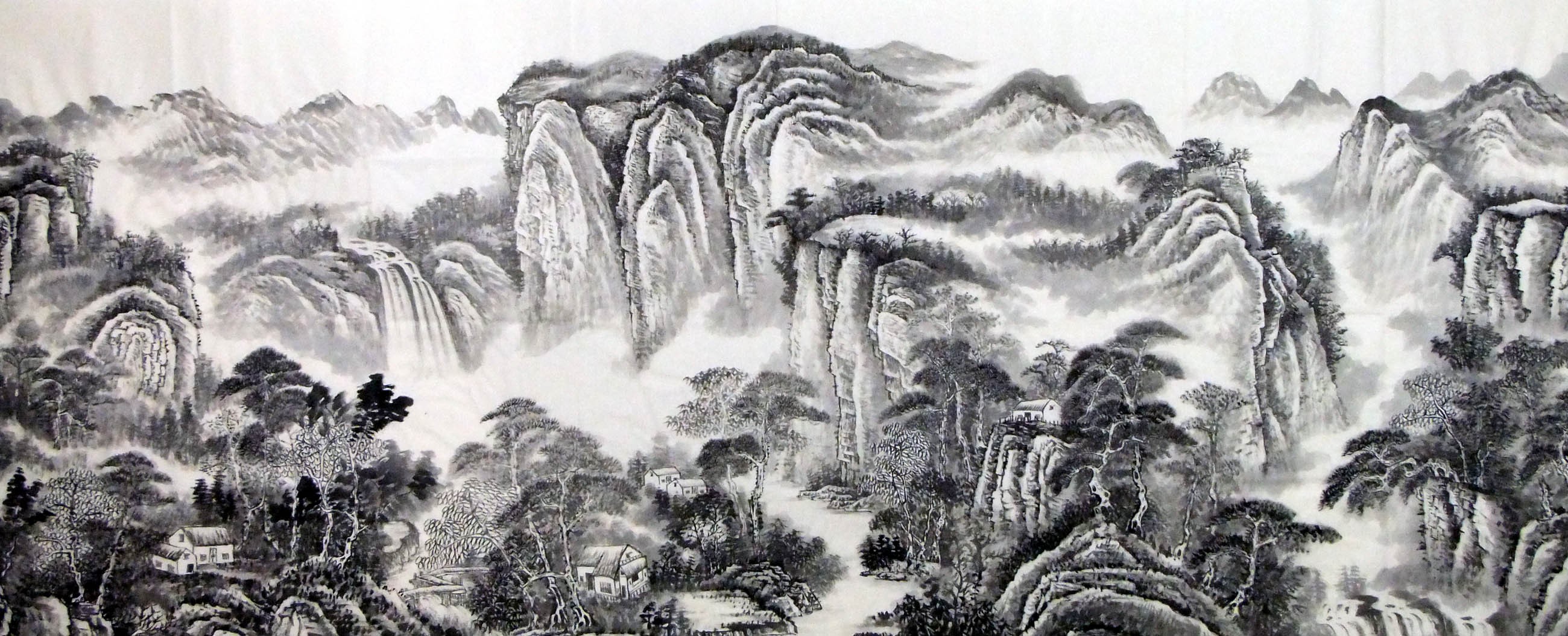 Chinese Landscape Painting - CNAG010413