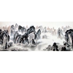Chinese Landscape Painting - CNAG010415