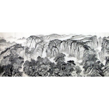 Chinese Landscape Painting - CNAG010416