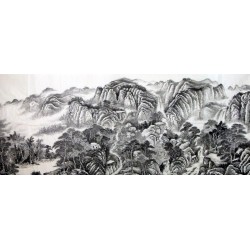 Chinese Landscape Painting - CNAG010417
