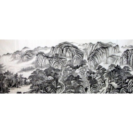 Chinese Landscape Painting - CNAG010417