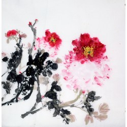 Chinese Peony Painting - CNAG010484