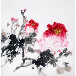 Chinese Peony Painting - CNAG010490