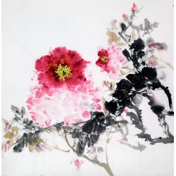 Chinese Peony Painting - CNAG010494