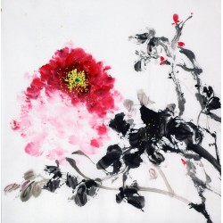 Chinese Peony Painting - CNAG010496