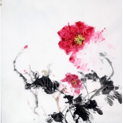 Chinese Peony Painting - CNAG010499