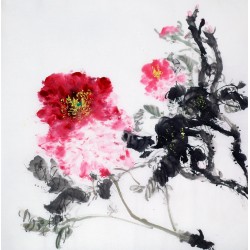 Chinese Peony Painting - CNAG010502