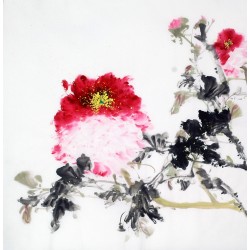 Chinese Peony Painting - CNAG010503