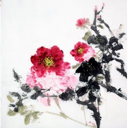 Chinese Peony Painting - CNAG010504