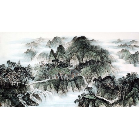 Chinese Landscape Painting - CNAG010505