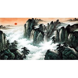 Chinese Landscape Painting - CNAG010507