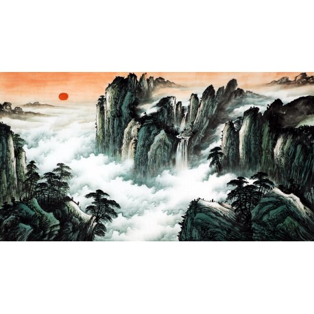 Chinese Landscape Painting - CNAG010507