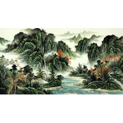 Chinese Landscape Painting - CNAG010510