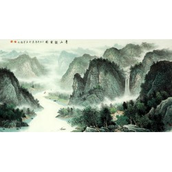 Chinese Landscape Painting - CNAG010511