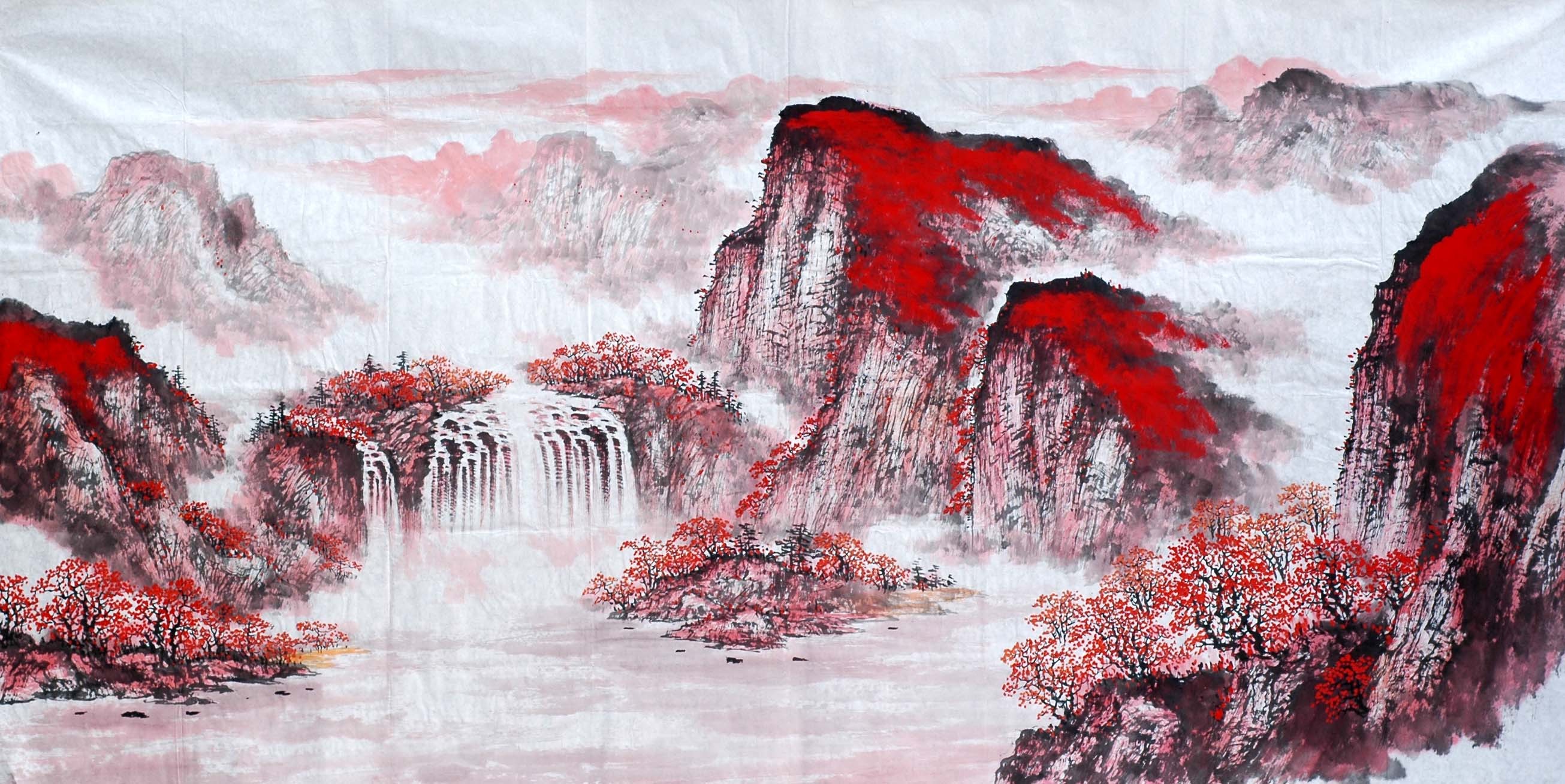 Chinese Landscape Painting - CNAG010513