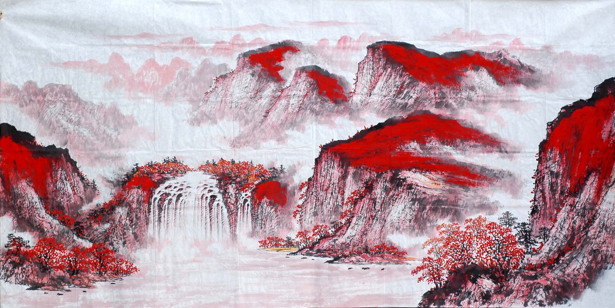 Chinese Landscape Painting - CNAG010514