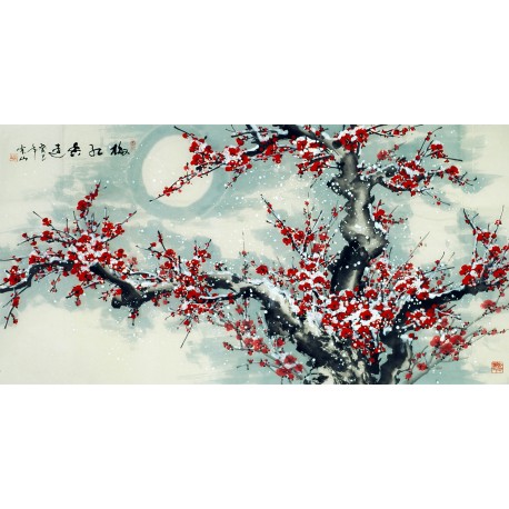 Chinese Plum Painting - CNAG010526