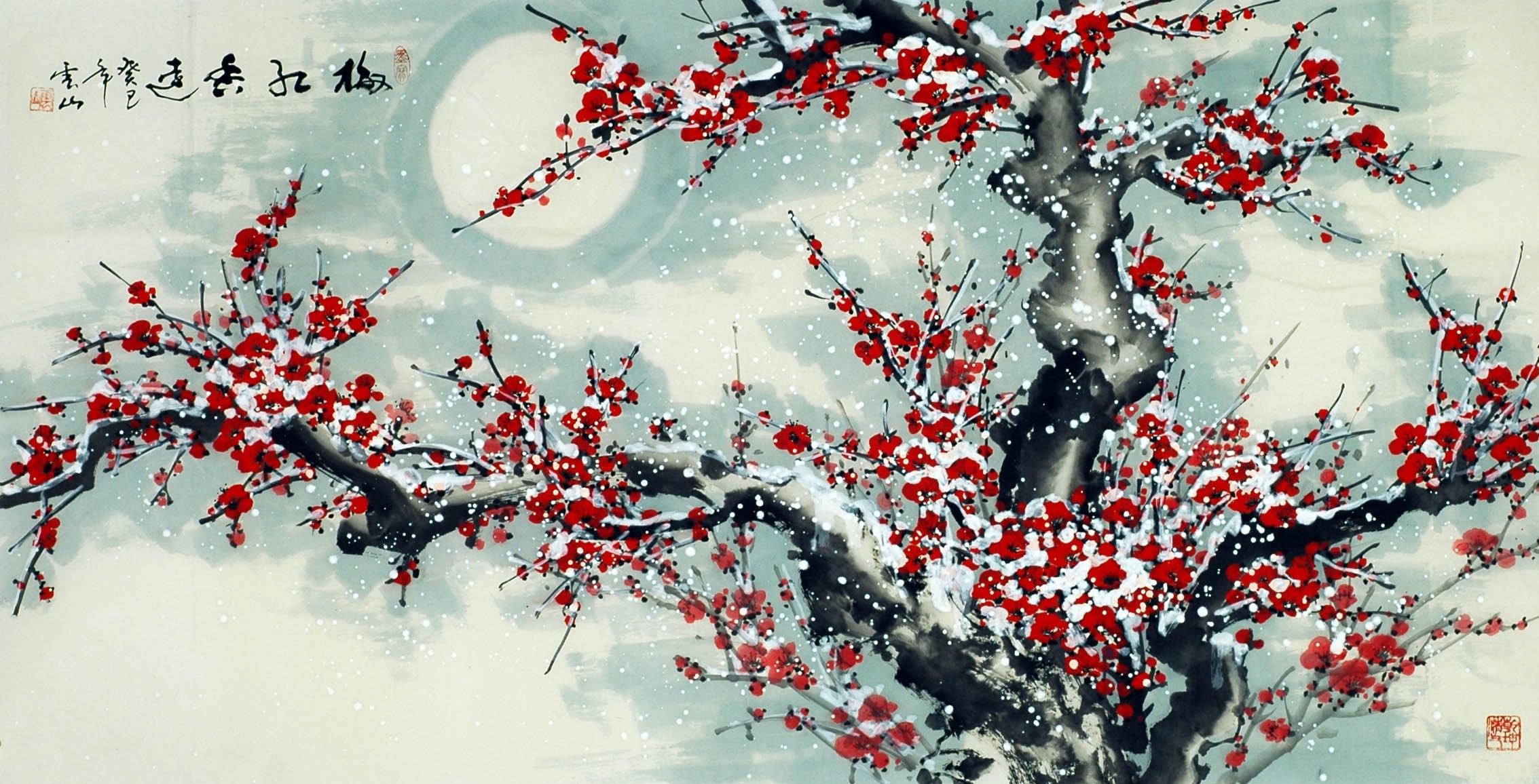 Chinese Plum Painting - CNAG010526