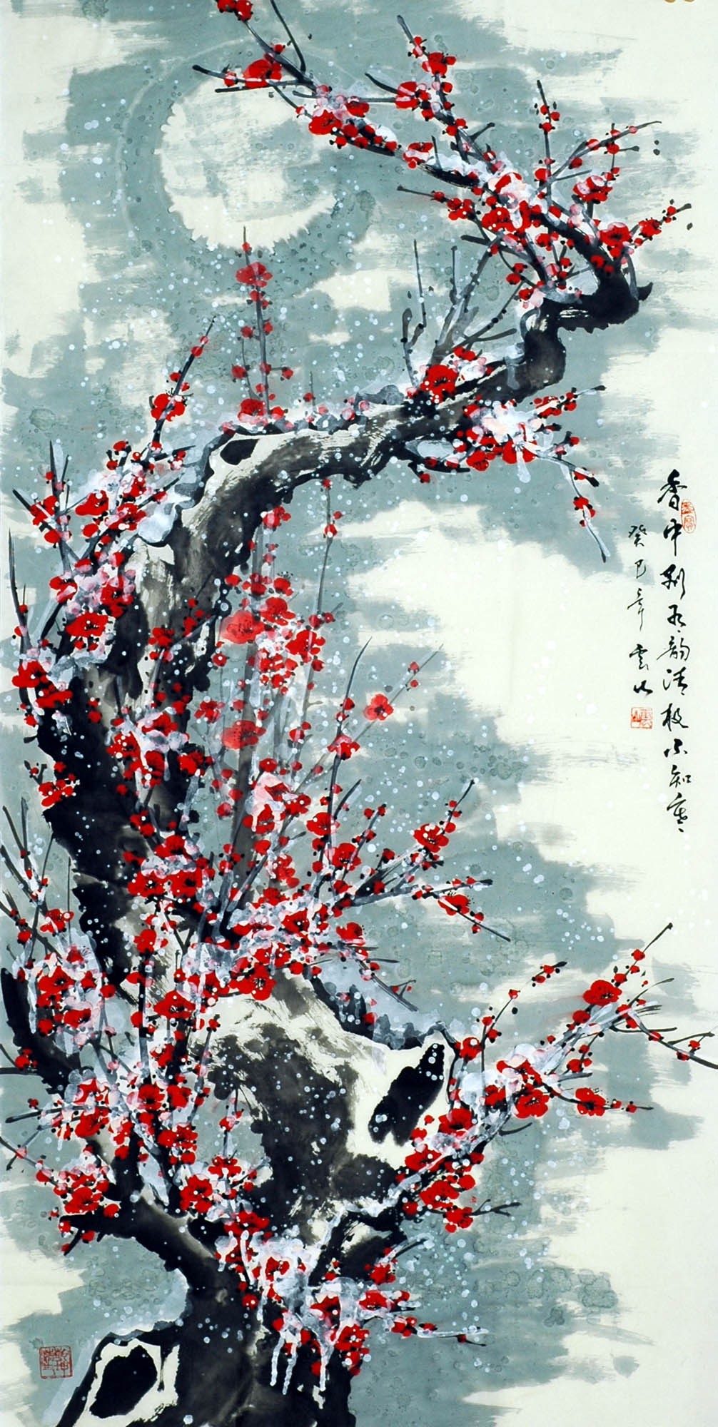 Chinese Plum Painting - CNAG010527
