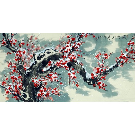 Chinese Plum Painting - CNAG010528