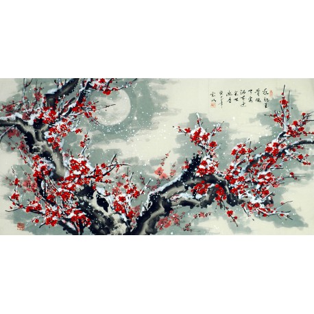 Chinese Plum Painting - CNAG010530
