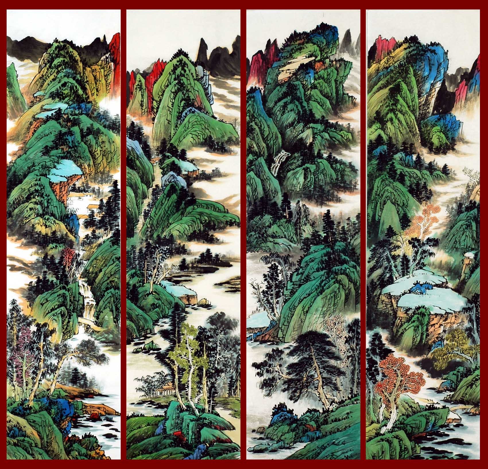 Chinese Landscape Painting - CNAG010540
